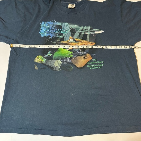 Vtg Atlantis Marine World NY T Shirt - Picture 7 of 11